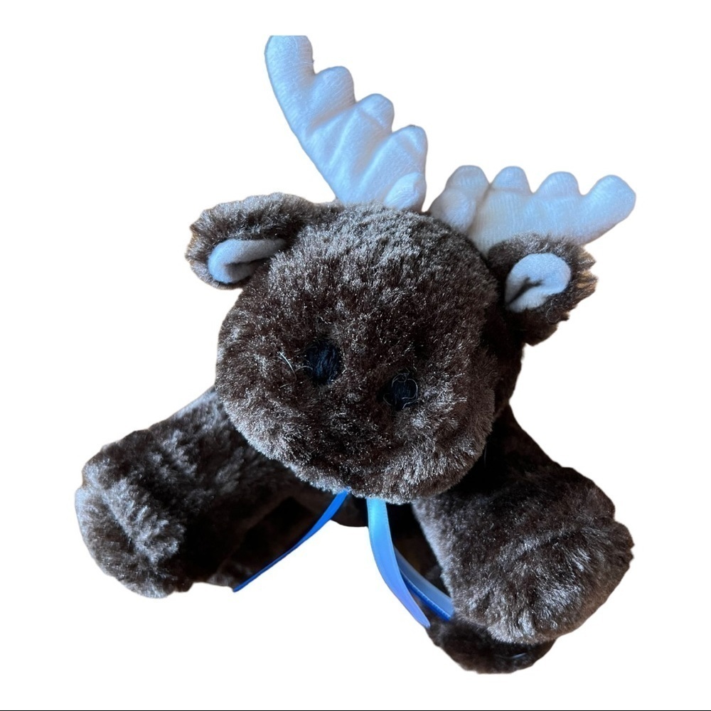 Smiffys Reindeer Plush Soft Adorable Cuddly Stuffed Animal Toy Brown 6”‎